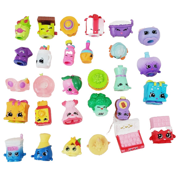 Shopkins - Lot of 29 Assorted Figures Kid's Toys Small Collectible Birthday Fun - Picture 1 of 9